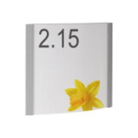 Namensschild mit Signalleuchte